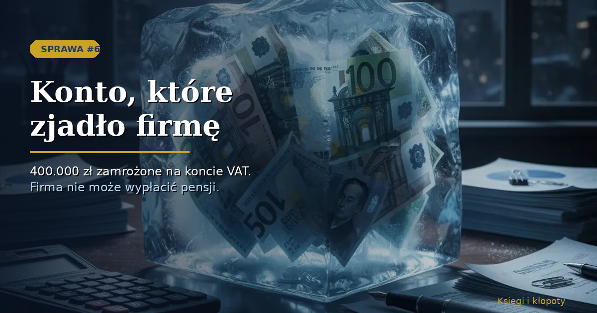 Konto, które zjadło firmę