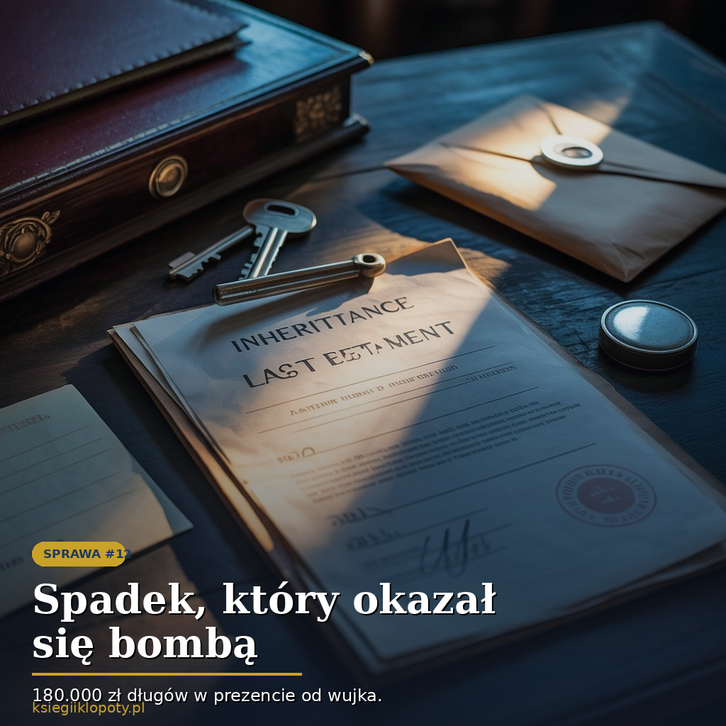 Spadek, który okazał się bombą